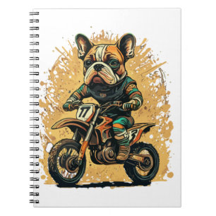 Französischer Bulldog , französisches Bulldog-T-Sh Notizblock