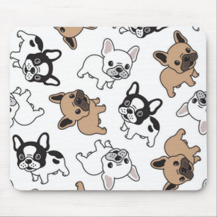 Französischer Bulldog, französisches Zubehör Mousepad