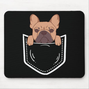 Französischer Bulldog für Hunde Liebhaber Pocket E Mousepad