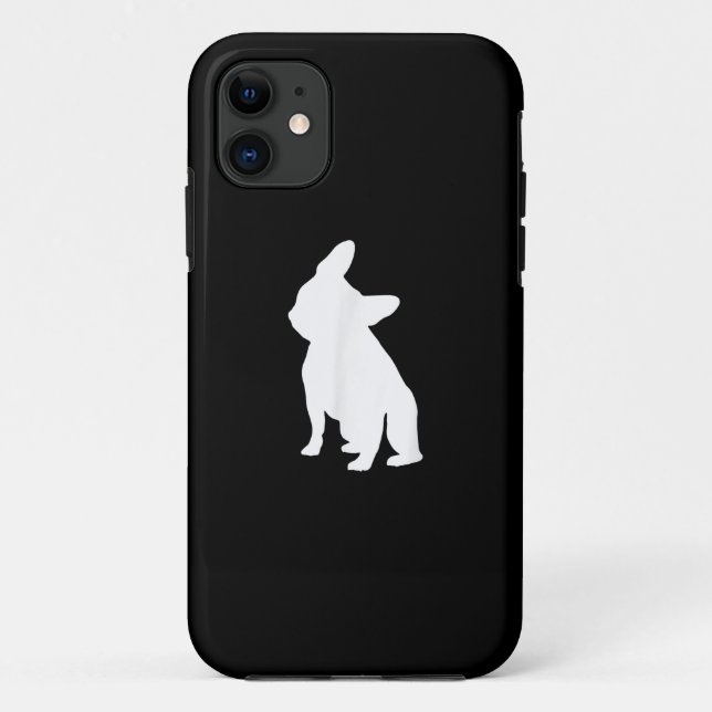 Französischer Bulldog Head Tilt Apparel, französis Case-Mate iPhone Hülle (Rückseite)