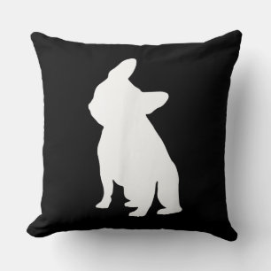 Französischer Bulldog Head Tilt Apparel, französis Kissen