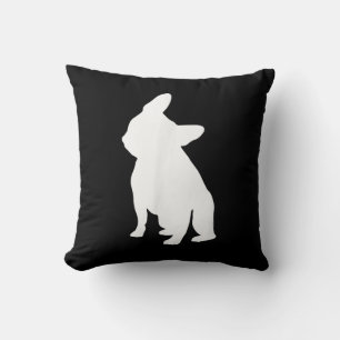 Französischer Bulldog Head Tilt Apparel, französis Kissen