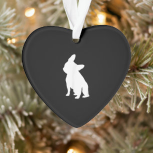 Französischer Bulldog Head Tilt Apparel, französis Ornament