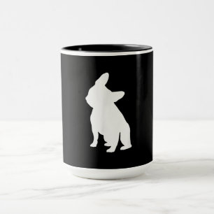 Französischer Bulldog Head Tilt Apparel, französis Tasse