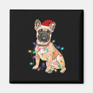 Französischer Bulldog Hund Lover Weihnachtsbaum Li Magnet