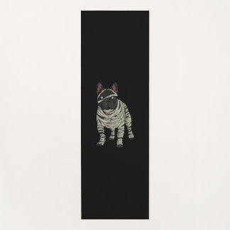 Französischer Bulldog-Hund Mummy Halloween-Geschen Yogamatte