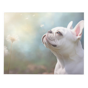 Französischer Bulldog Hund Tiere Ruhe Notizblock