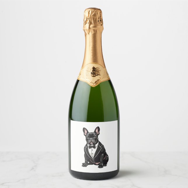 Französischer Bulldog in Tuxedo (Vorderseite)