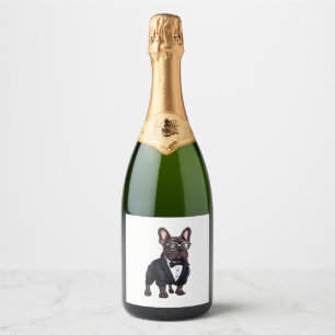 Französischer Bulldog in Tuxedo mit Brille