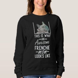 Französischer Bulldog Menne Frenchie Bekleidungskl Sweatshirt