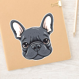 Französischer Bulldog Niedlicher Frenchie Welpenan Aufkleber