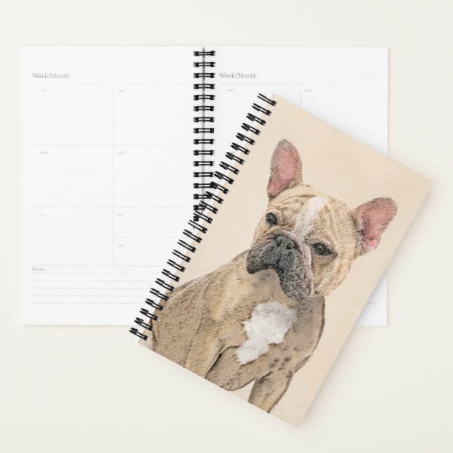 Französischer Bulldog (Sable) Gemälde - Niedlich O Planer (Anzeige)