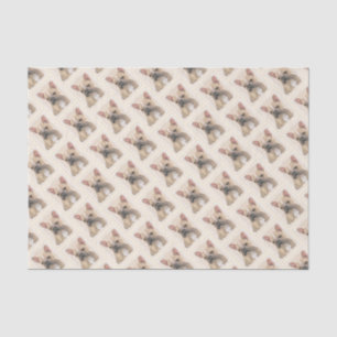 Französischer Bulldog (Sable) Gemälde - Niedlich O Seidenpapier