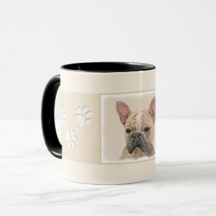 Französischer Bulldog (Sable) Gemälde - Niedlich O Tasse