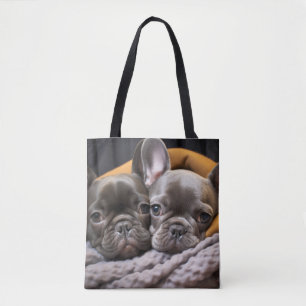 Französischer Bulldog Tier Schönheit Warme Cuddle  Tasche