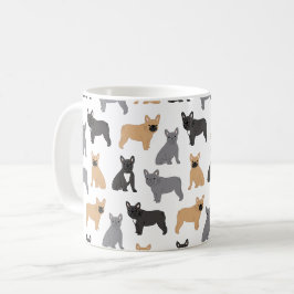 Französischer Bulldog - Wählen Sie Ihre Farbe! Kaffeetasse