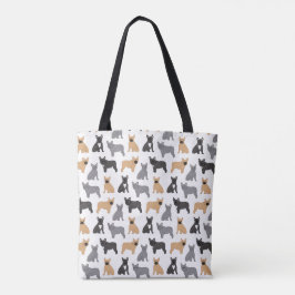 Französischer Bulldog - Wählen Sie Ihre Farbe! Tasche