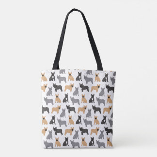 Französischer Bulldog - Wählen Sie Ihre Farbe! Tasche