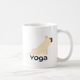 Französischer Bulldog Yoga Lover Funny Dog Meditat Kaffeetasse