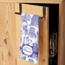 FRANZÖSISCHER BULLDOGGE Blaue Toile