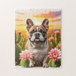 Französischer Bulldoggenkaktus Französische Bulld