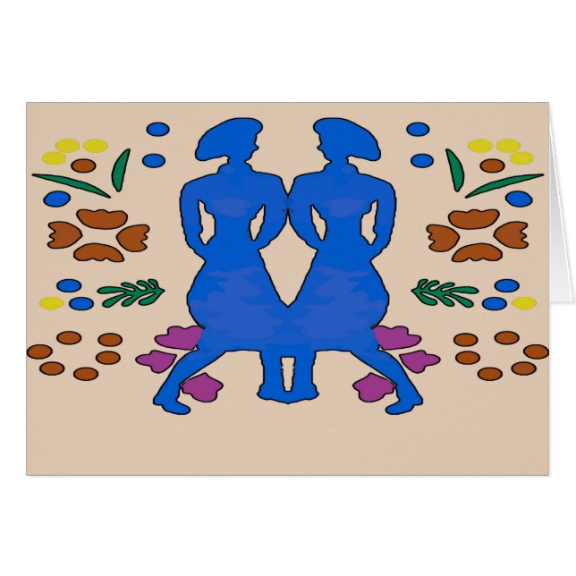 Französischer Country-Tanz (Vorderseite (Horizontal))