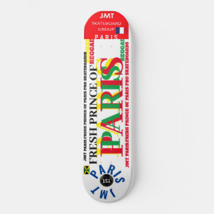 FRANZÖSISCHER DRUCK VON PARIS 8 1/4" Skateboarddec Skateboard