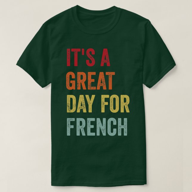 französischer Enthusiast T-Shirt (Design vorne)