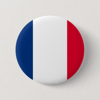 Französischer Flaggenknopf Button