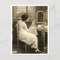 Französischer Flirt - Vintager Pinup