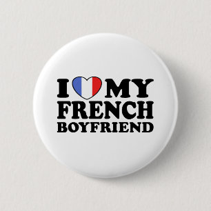 Französischer Freund Button