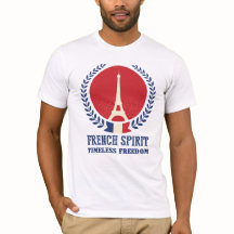 Französischer Geist Zeitlose Freiheit T-Shirt