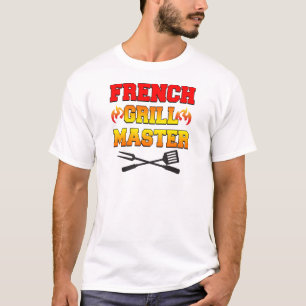 Französischer Grill Master T-Shirt