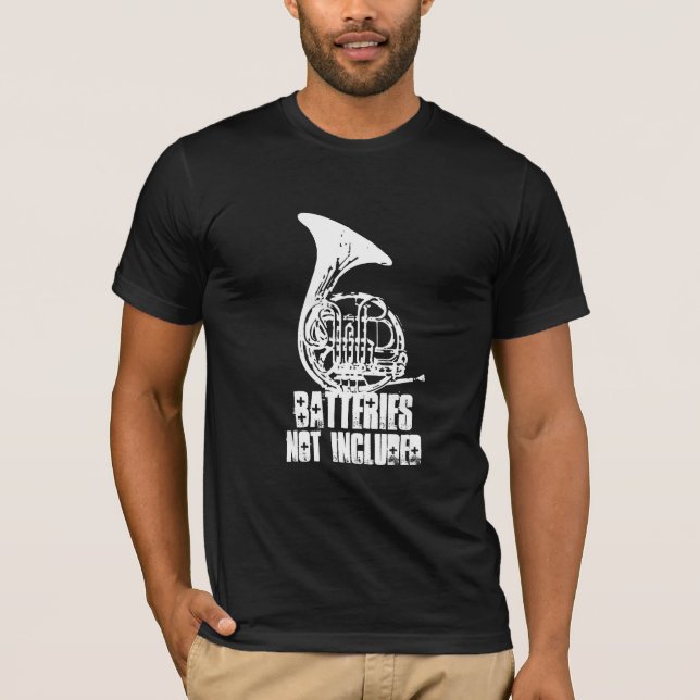Französischer Horn-T - Shirt (Vorderseite)