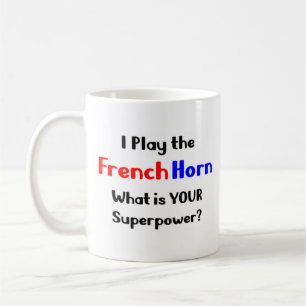 französischer Hornspieler Kaffeetasse