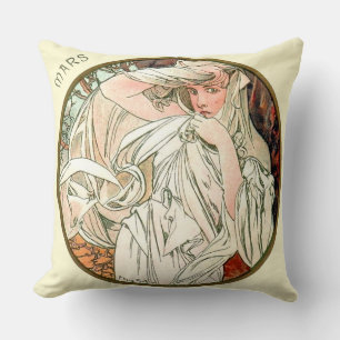 Französischer Jugendstil-März Cushi Kissen
