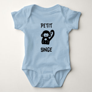 Französischer kleiner baby strampler