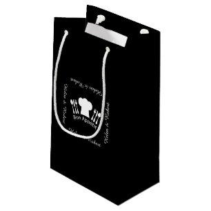 Französischer Kochs-Hut-feinschmeckerischer Koch Kleine Geschenktüte