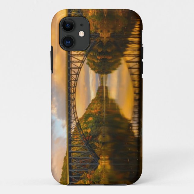 Französischer König Bridge im Fall Case-Mate iPhone Hülle (Rückseite)
