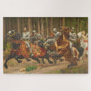 Französischer König Karl der Kühne zu Pferd