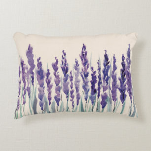 Französischer Lavendel: Aquarellbilder Dekokissen