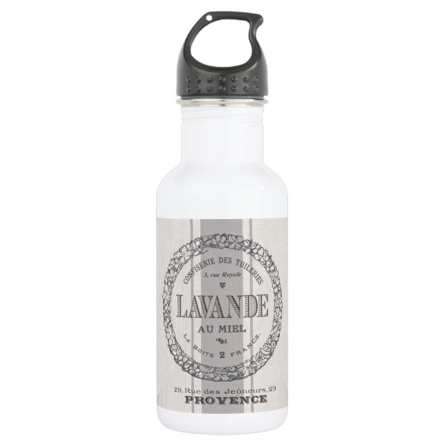 Französischer Lavendelkörner Trinkflasche (Vorderseite)