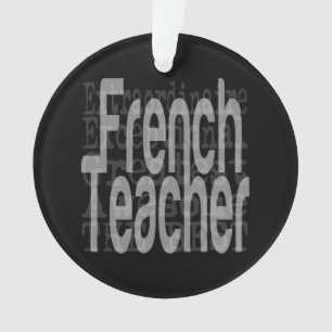 Französischer Lehrer Extraordinator Ornament