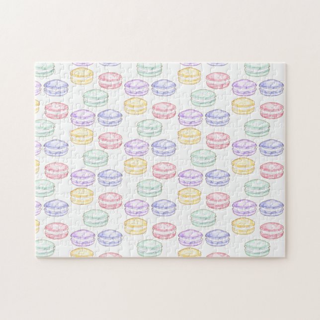 Französischer Macarons (Horizontal)