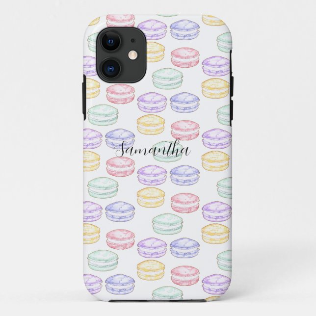 Französischer Macarons Case-Mate iPhone Hülle (Rückseite)