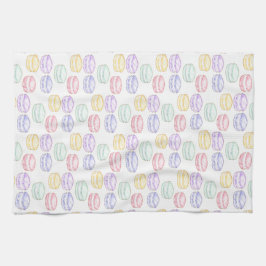 Französischer Macarons Geschirrtuch