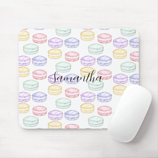 Französischer Macarons Mousepad (Mit Mouse)