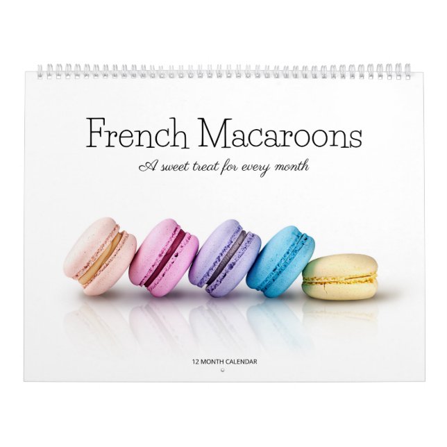 Französischer Macaroons-Kalender Kalender (Titelbild)