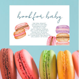 Französischer Markt - Macaroons - Buch für Babybet Platzkarte