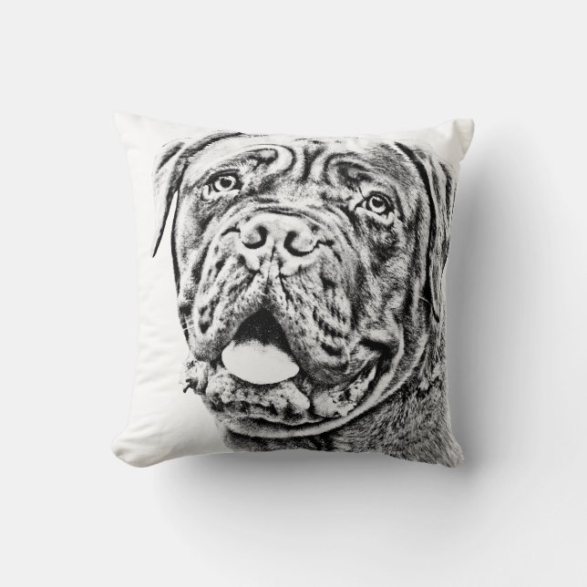 Französischer Mastiff Kissen (Vorderseite)